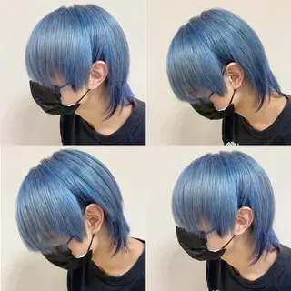 ショート カラー 🌈haru🌻 藤沢ハイトーン🌈のヘアスタイル