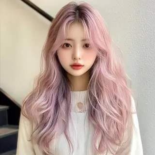 セミロング カラー 池袋/カラー特化🎨 ロング料金なし🩵のヘアスタイル