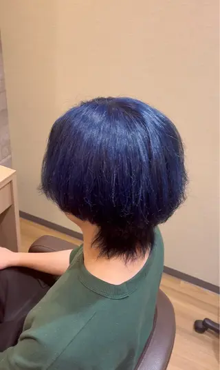 カラー メンズ 暖色カラー/ メンズパーマつばきのヘアスタイル