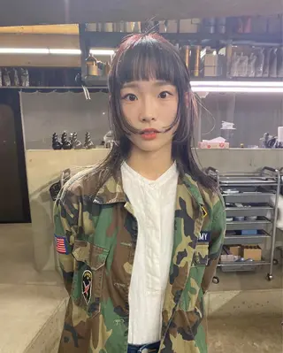 セミロング GATTACA所属・KEI gattacaのヘアスタイル