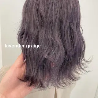 ミディアム カラー ヘアアレンジ 💗🤍透明感カラー 🤍💗kanonのヘアスタイル