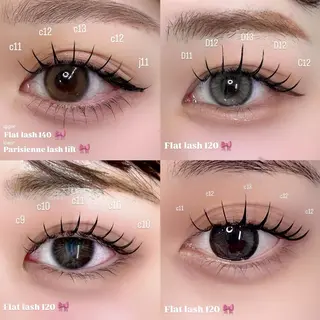 マツエク・マツパ 🎀fein. 渋谷本店‪‪🎀のマツエク・マツパデザイン