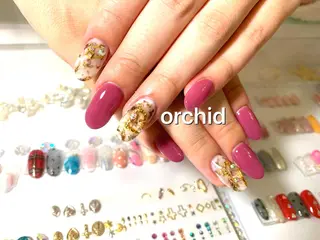 ネイル orchid ♡オーキッドのネイルデザイン