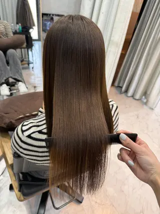 ロング カラー 透明感カラー/パーマ 🌀アオノのヘアスタイル