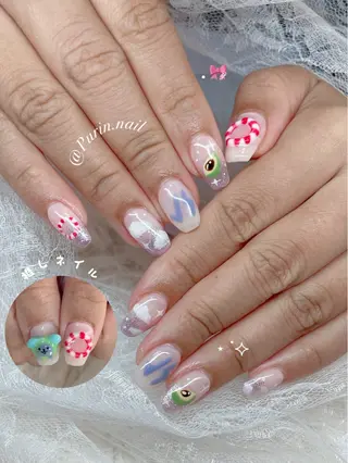 ネイル Nails by Purin🍮のネイルデザイン