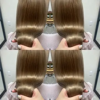 ミディアム ココロ☀️ CLUTCH天王寺店のヘアスタイル