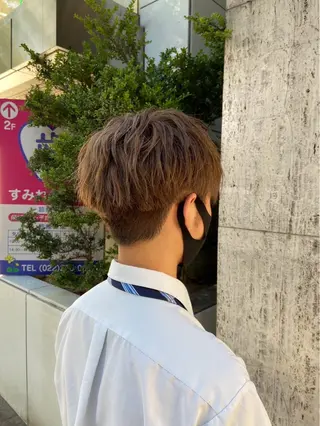 カラー メンズ 🤍 maya👶🏻のマツエク・マツパデザイン