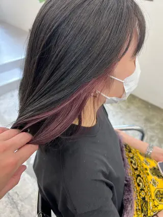 カラー Lann HAIR MAKE所属・ボブショート/岩崎 明生のヘアスタイル