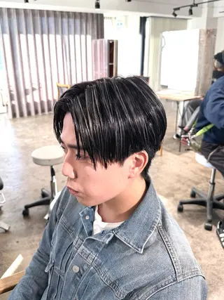 カラー メンズ 骨格補正施術/メンズ 専門美容師/YUYAのヘアスタイル