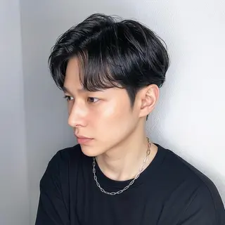 メンズ ボブ/韓国ボブ/ブリ ーチ/鈴木康平のヘアスタイル