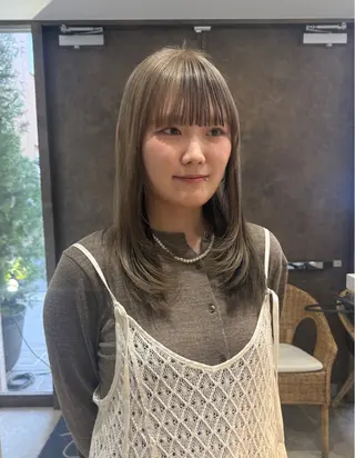 ミディアム 似合わせスタイル☁️ 堀内志茉🍀のヘアスタイル