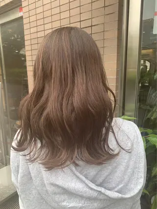 ロング カラー 🌈re-room EIKI🇰🇷のヘアスタイル