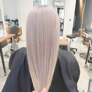 ロング カラー 艶髪✨ブリーチ職人 井手正康のヘアスタイル