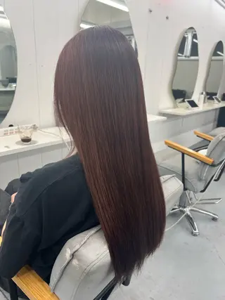 ロング 亀田 泰生のヘアスタイル