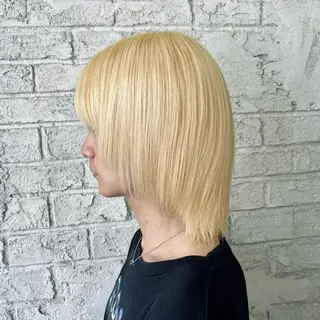 メンズ 艶髪ブリーチカラー 💗manaka💗のヘアスタイル