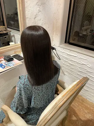 セミロング 浅沼 ほのかのヘアスタイル