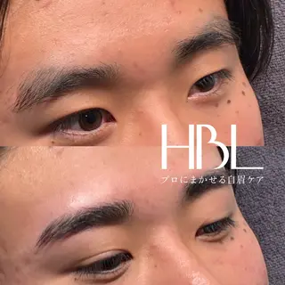 メンズ アイブロウ HBL眉毛&フェイス WAX専門ハルヒラリの眉毛・アイブロウイメージ