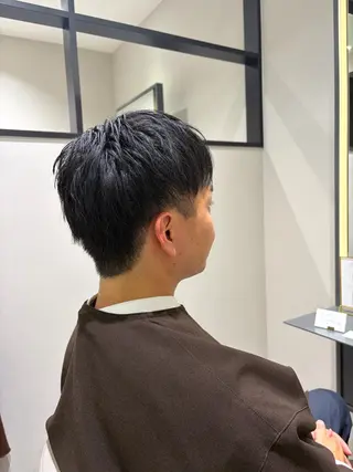 メンズ 平日カットモデル 高岡/山崎開世のヘアスタイル