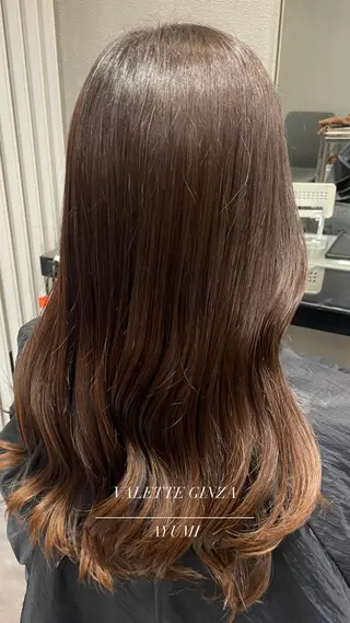 ロング カラー 銀座/韓国ヘア🤍 レイヤーAYUMIのヘアスタイル