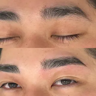 メンズ アイブロウ miiia lash by ON fleek【ミアラッシュバイオンフリーク】所属・miiia lashのマツエク・マツパデザイン