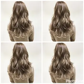 ロング カラー Rubik's江坂 ルービックえさかのヘアスタイル