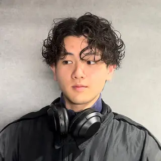 メンズ 🎖️似合わせメンズ パーマ🎖️カネキのヘアスタイル