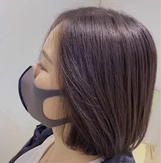 ミディアム カラー ✨くびれスタイル✨️ 戸嶋穂乃香のヘアスタイル