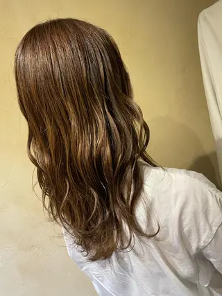 セミロング カラー men's hair salon Rude所属・木村 茜美のヘアスタイル