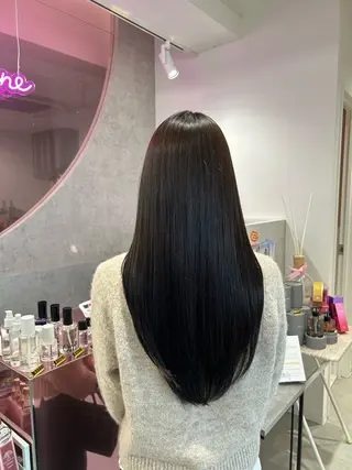 ロング 髪質改善/縮毛矯正 山口蒼太のヘアスタイル