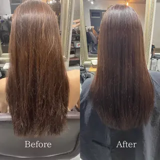 ロング 艶髪/透明感カラー 山﨑俊輔のヘアスタイル