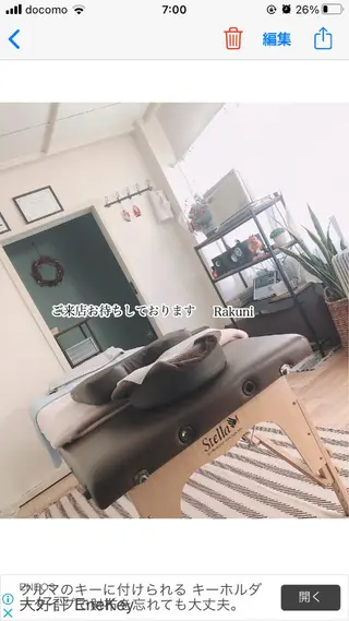 Rakuni〜パーソ ナルボディケア〜のエステ・リラクイメージ