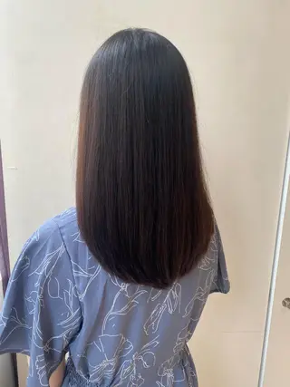 セミロング 藤原 侑香のヘアスタイル