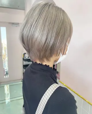 ショート カラー ヘアアレンジ 💎韓国ヘア/ 艶カラー💎souのヘアスタイル