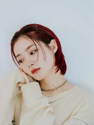 ショート カラー STYLE 茅ヶ崎店のヘアスタイル