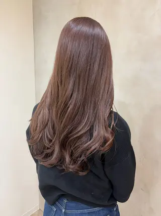 ロング パーマ シンバヒナノ/パーマ レイヤーカット/ボブのヘアスタイル