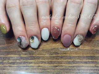ネイル ヘアーサロン大野所属・nailsalon SWATiのネイルデザイン