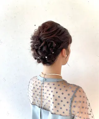 ロング ブリーチなしWカラー /酸性ストレート河本のヘアスタイル