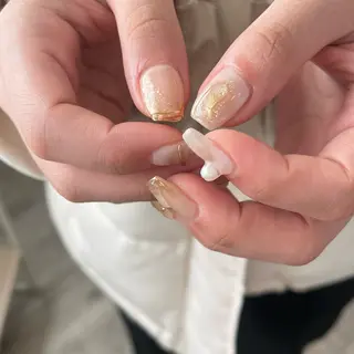 ネイル CLUTCH.eyelash.阿倍野所属・CLUTCH 阿倍野 いけだのネイルデザイン