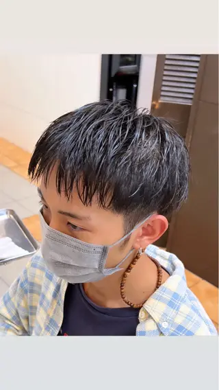 ショート メンズ メンズパーマ/カット /森本翔大のヘアスタイル