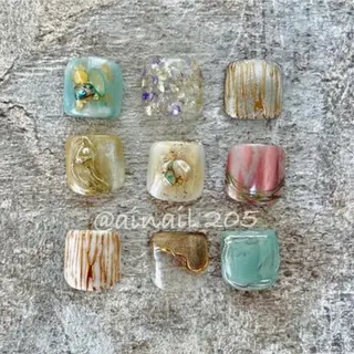 ネイル ニュアンス🌿‬ Aivy./アイビーのネイルデザイン