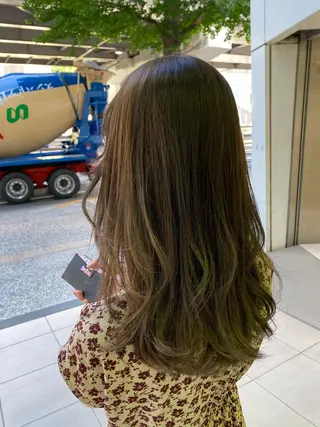 セミロング 髪質改善/レイヤー カット手塚奨のヘアスタイル