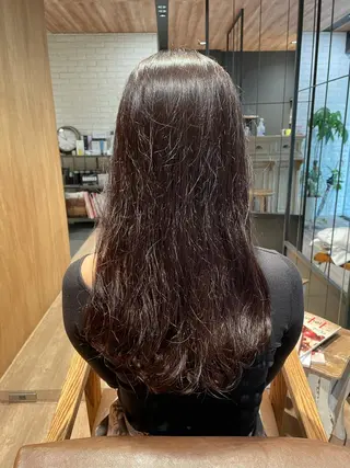 ロング パーマ 美容室アークス所属・美容室ARKS 黒田杏奈のヘアスタイル