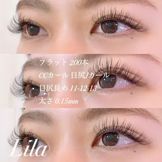 マツエク・マツパ Lila彦根店所属・Lila 彦根店のマツエク・マツパデザイン