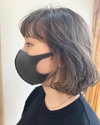 ミディアム カラー DiMPlE  ディンプル所属・🌸スタイリスト 山浦美恵のヘアスタイル