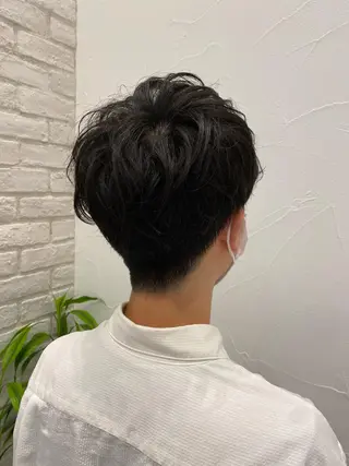 ショート メンズ メンズ特化型美容師 栗山勇人のヘアスタイル