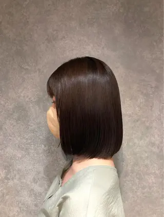 ミディアム まるやま ゆいかのヘアスタイル