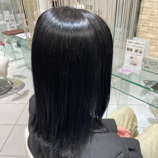 ミディアム 小林 妃那のヘアスタイル