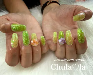 ネイル Chula♡la 豊見城市高安のネイルデザイン