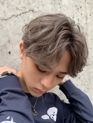 パーマ メンズ fifth SAKAE所属・🌟中谷海里🌟 メンズパーマ/垢抜けのヘアスタイル