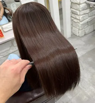 ロング 天王寺髪質改善なら よしみさん✨のヘアスタイル